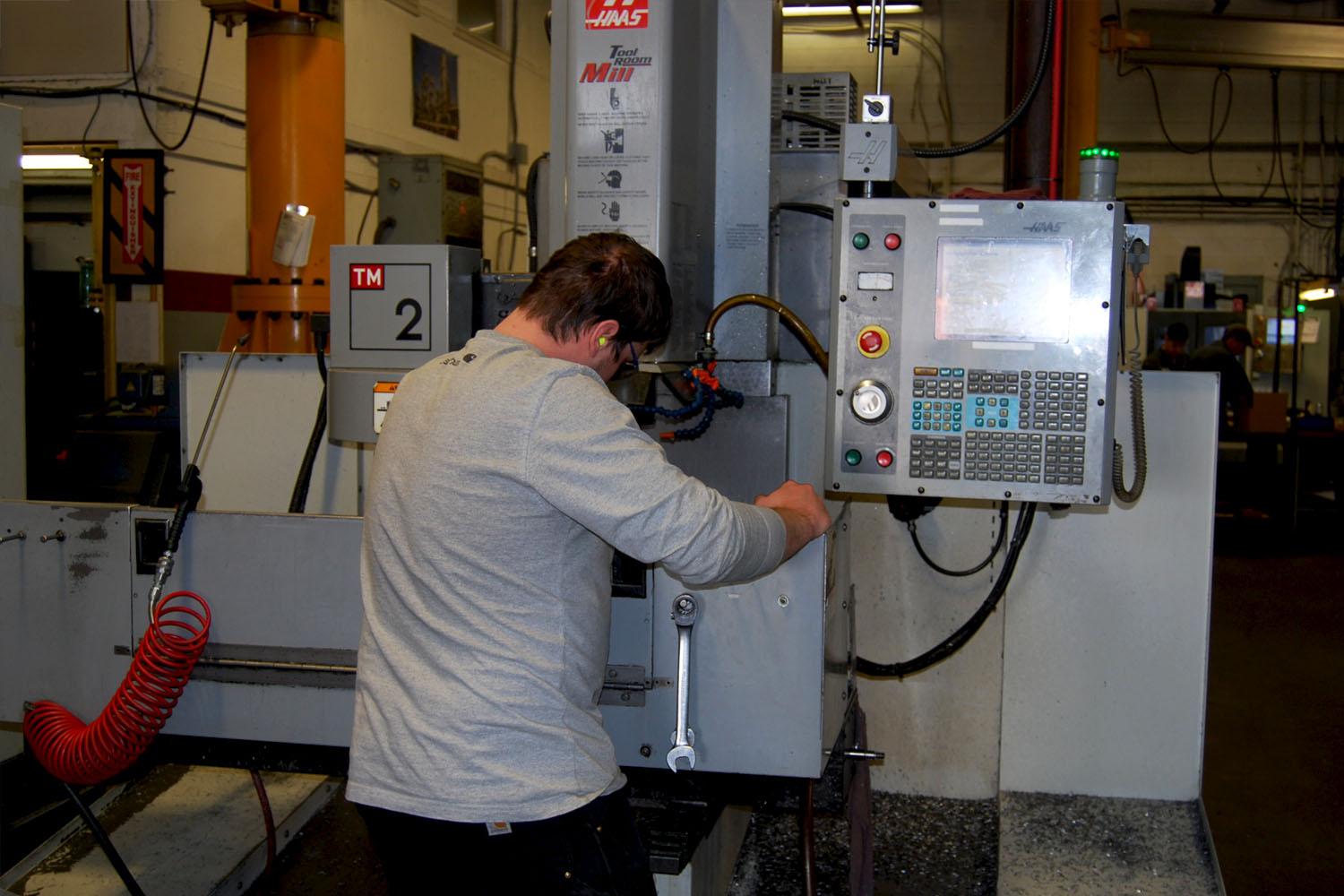 HAAS TM-2 – Milling